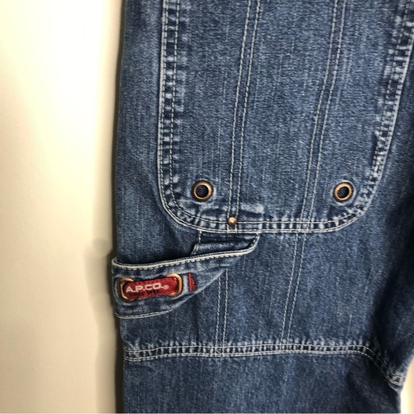APCO | JNCO Medium Wash Baggy Cargo Jeans - Picture 4 of 7